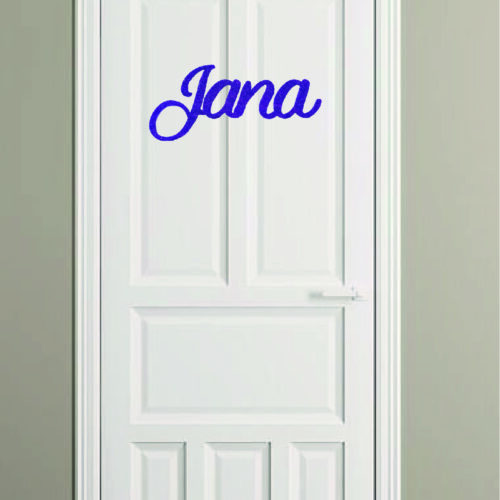 PERSONALIZIRANI NATPIS SA IMENOM ZA VRATA