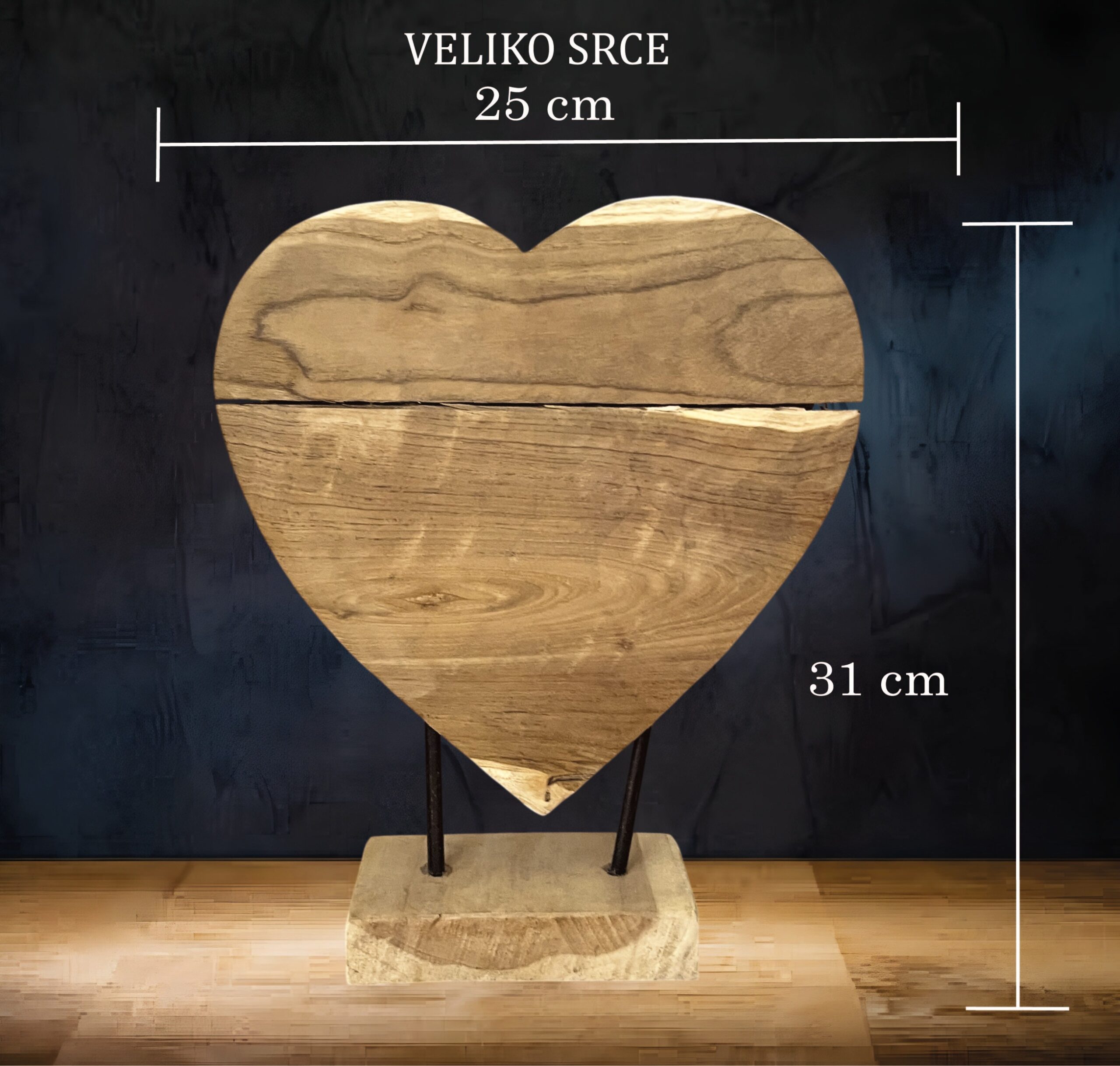 PERSONALIZIRANA GRAVURA NA DRVENOM SRCU - MOTIVI ZA VJENČANJE - Slika 2