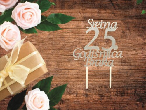 TOPER SRETNA 25. GODIŠNJICA BRAKA - Slika 2
