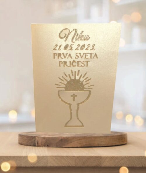 PERSONALIZIRANA ČESTITKA ZA PRVU SVETU PRIČEST #1