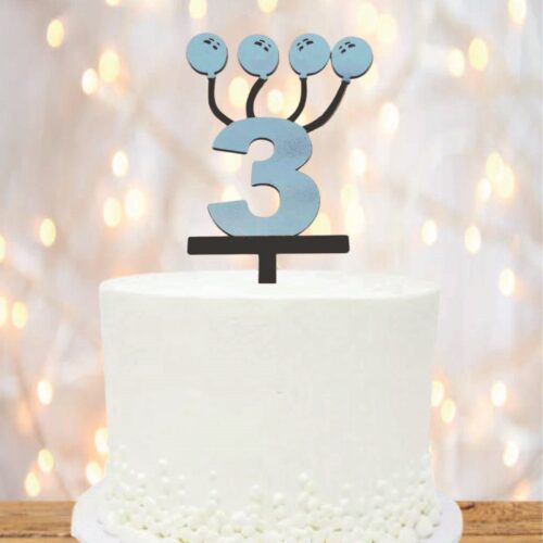 PERSONALIZIRANI TOPER BROJ SA BALONIMA