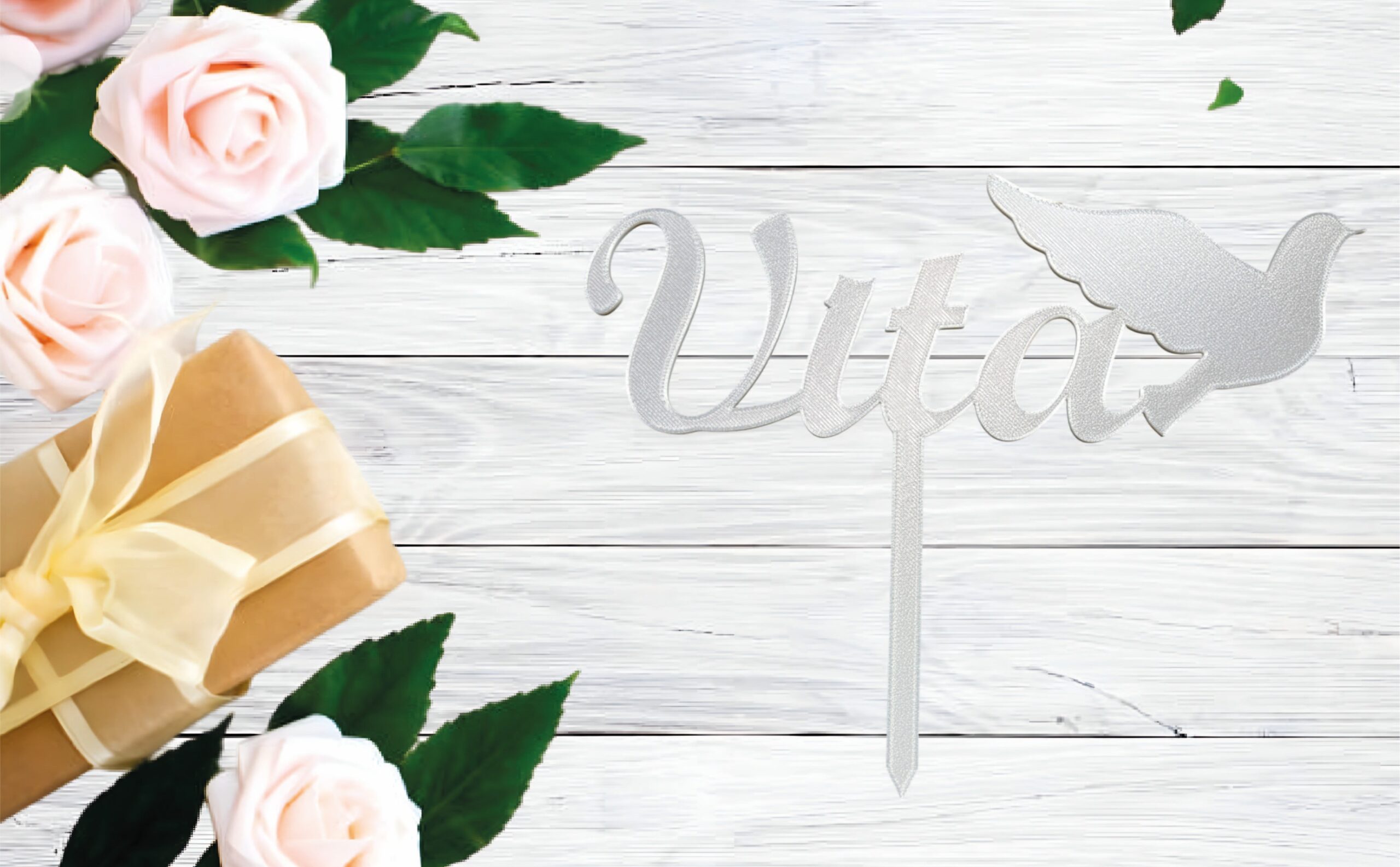 PERSONALIZIRANI TOPER IME I GOLUBICA - Slika 6