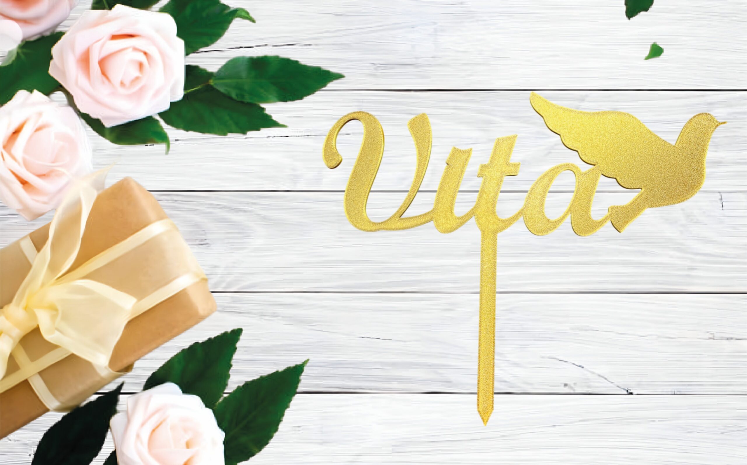 PERSONALIZIRANI TOPER IME I GOLUBICA - Slika 4