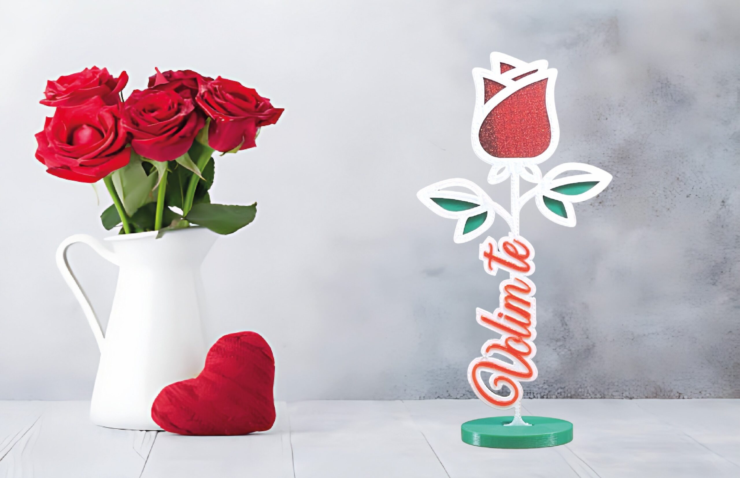 VJEČNA RUŽA SA POSVETOM #1 - Slika 4