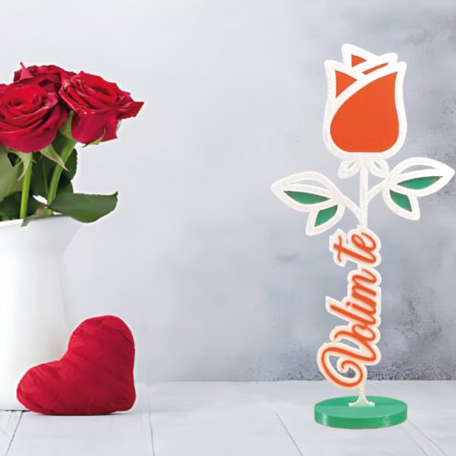 VJEČNA RUŽA SA POSVETOM #1