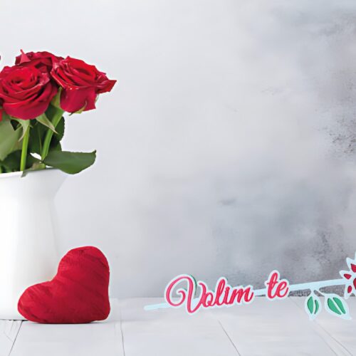 VIJEČNA RUŽA SA POSVETOM #2