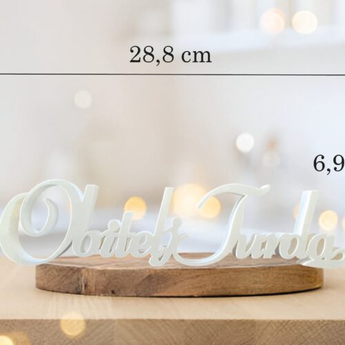 PERSONALIZIRANI SAMOSTOJEĆI NATPIS OBITELJ