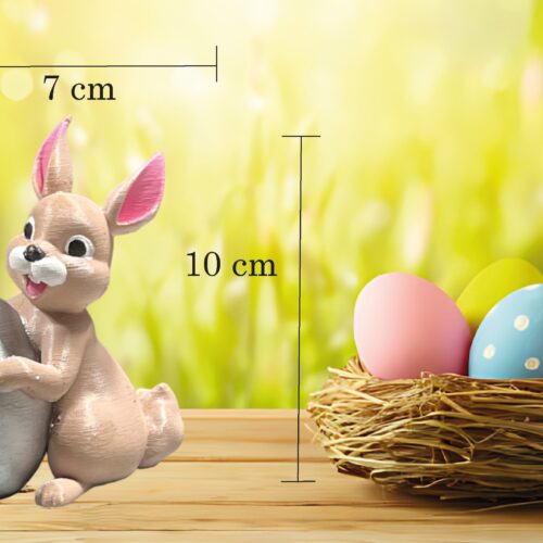 USKRSNA DEKORACIJA ZEČIĆ SA JAJOM