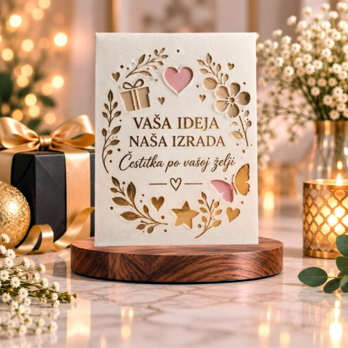 PERSONALIZIRANA ČESTITKA PO VAŠOJ ŽELJI
