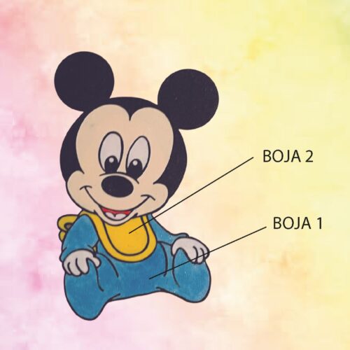 PREDNJI TOPER BEBA MICKIE MOUSE