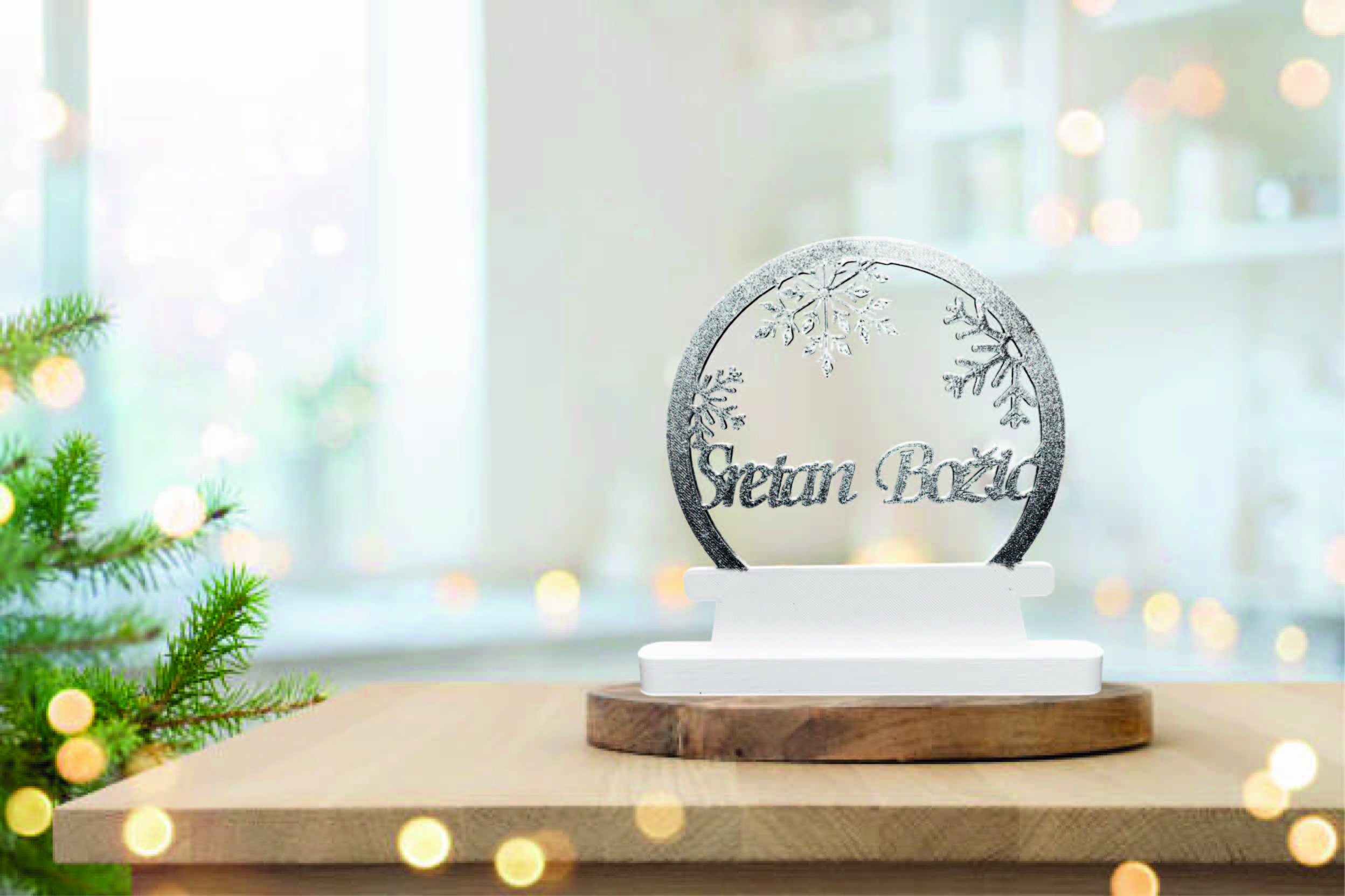 BOŽIĆNE SNJEŽNE KUGLE - Slika 2