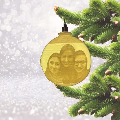 PERSONALIZIRANA SVIJETLEĆA 3D KUGLICA SA SLIKOM