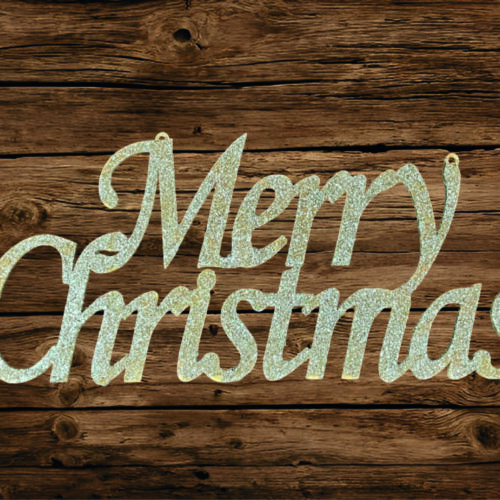 VISEĆI UKRASI MERRY CHRISTMAS