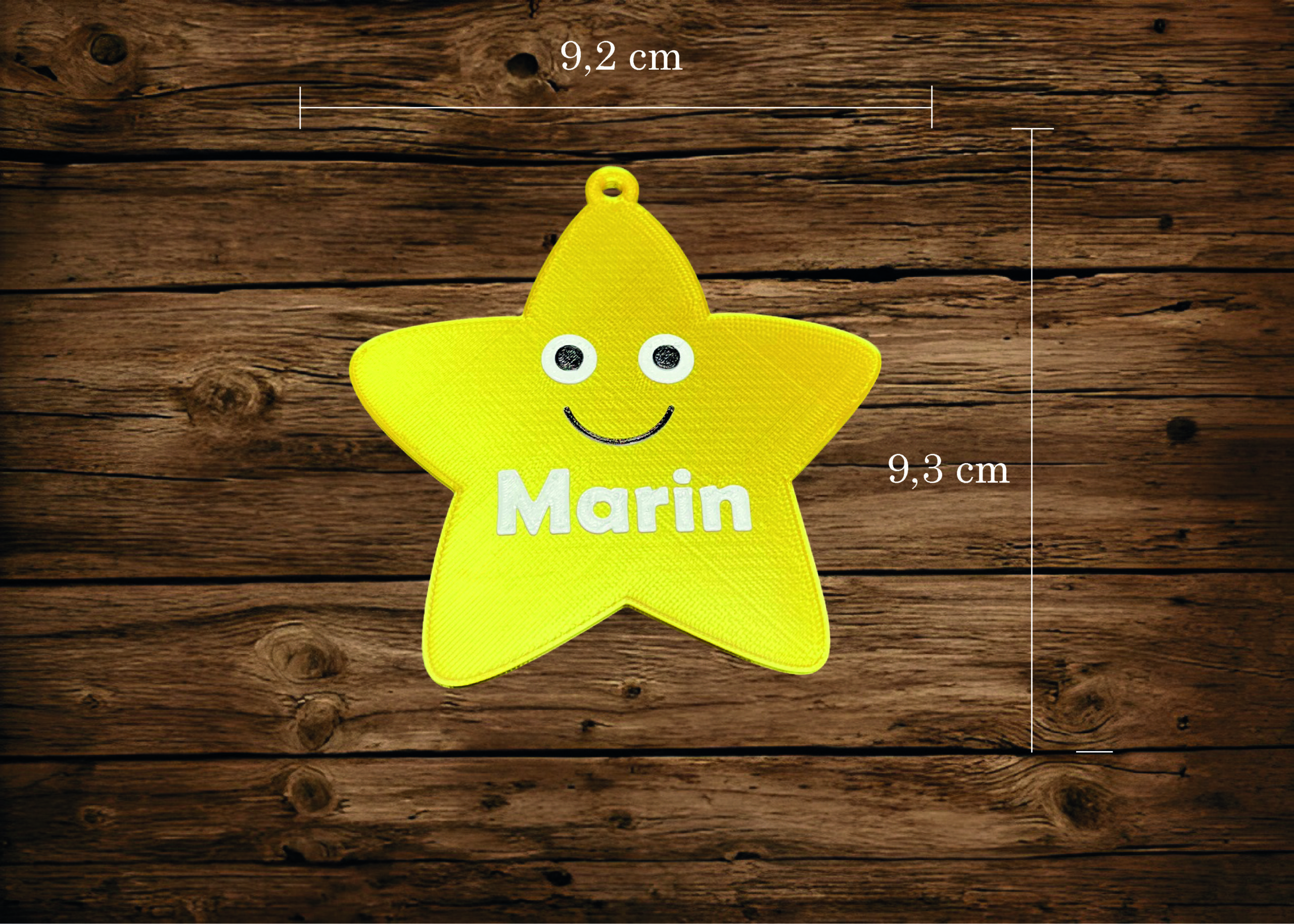 PERSONALIZIRANI UKRASI ZA BOR - BOŽIĆNI LIKOVI S IMENOM - Slika 14