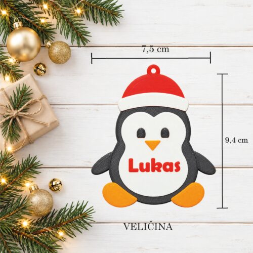 UKRASI ZA BOR SA IMENOM – PINGUIN