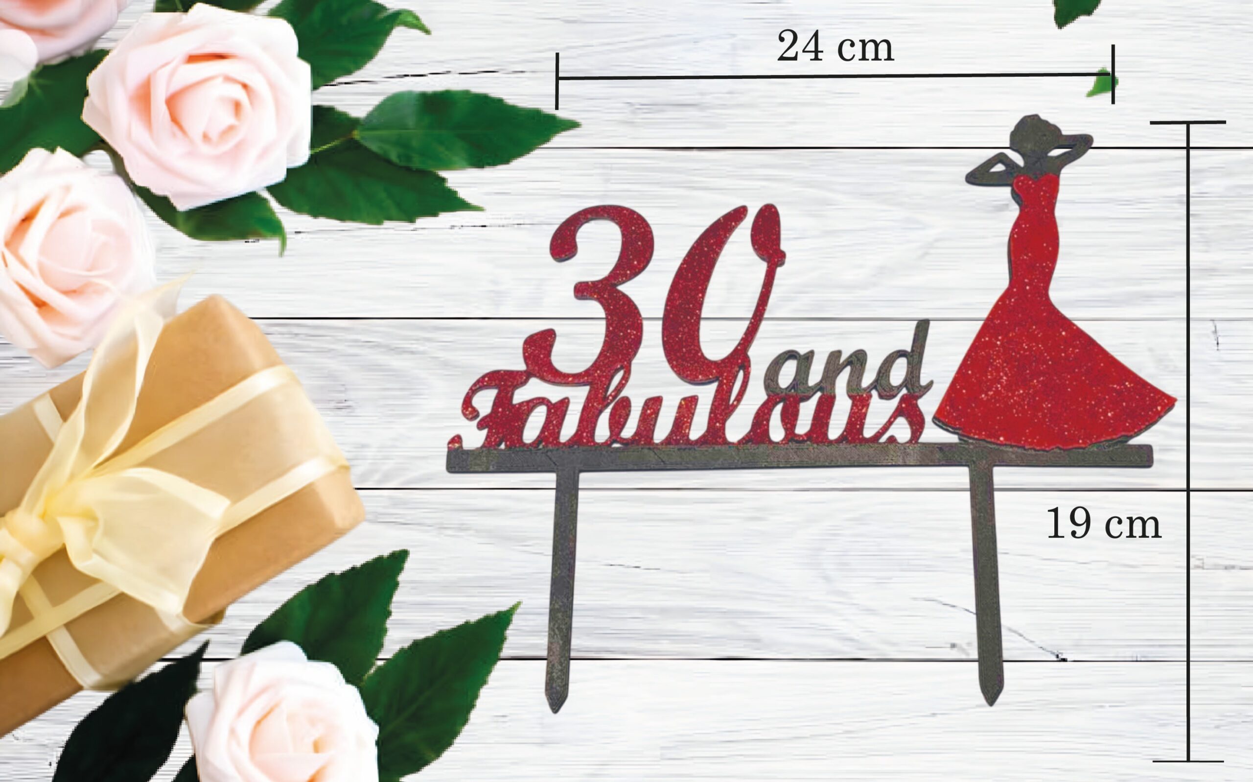 PERSOANLIZIRANI TOPER CURA S BROJEM AND FABULOUS - Slika 2