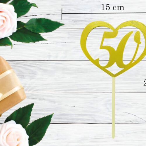 PERSONALIZIRANI TOPER BROJ U SRCU