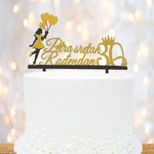 PERSONALIZIRANI TOPER IME SRETAN ROĐENDAN – BROJ I CURA