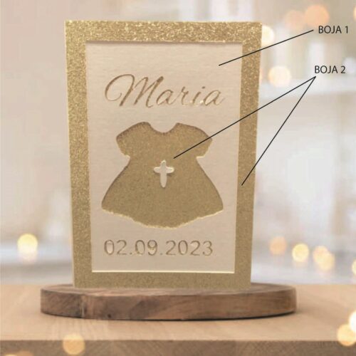 PERSONALIZIRANA ČESTITKA ZA KRŠTENJE #5