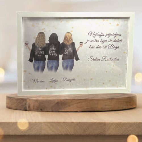 PERSONALIZIRANA SLIKA ZA PRIJATELJICU