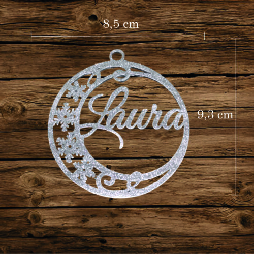 PERSONALIZIRANA KUGLICA ZA BOR SA IMENOM #3