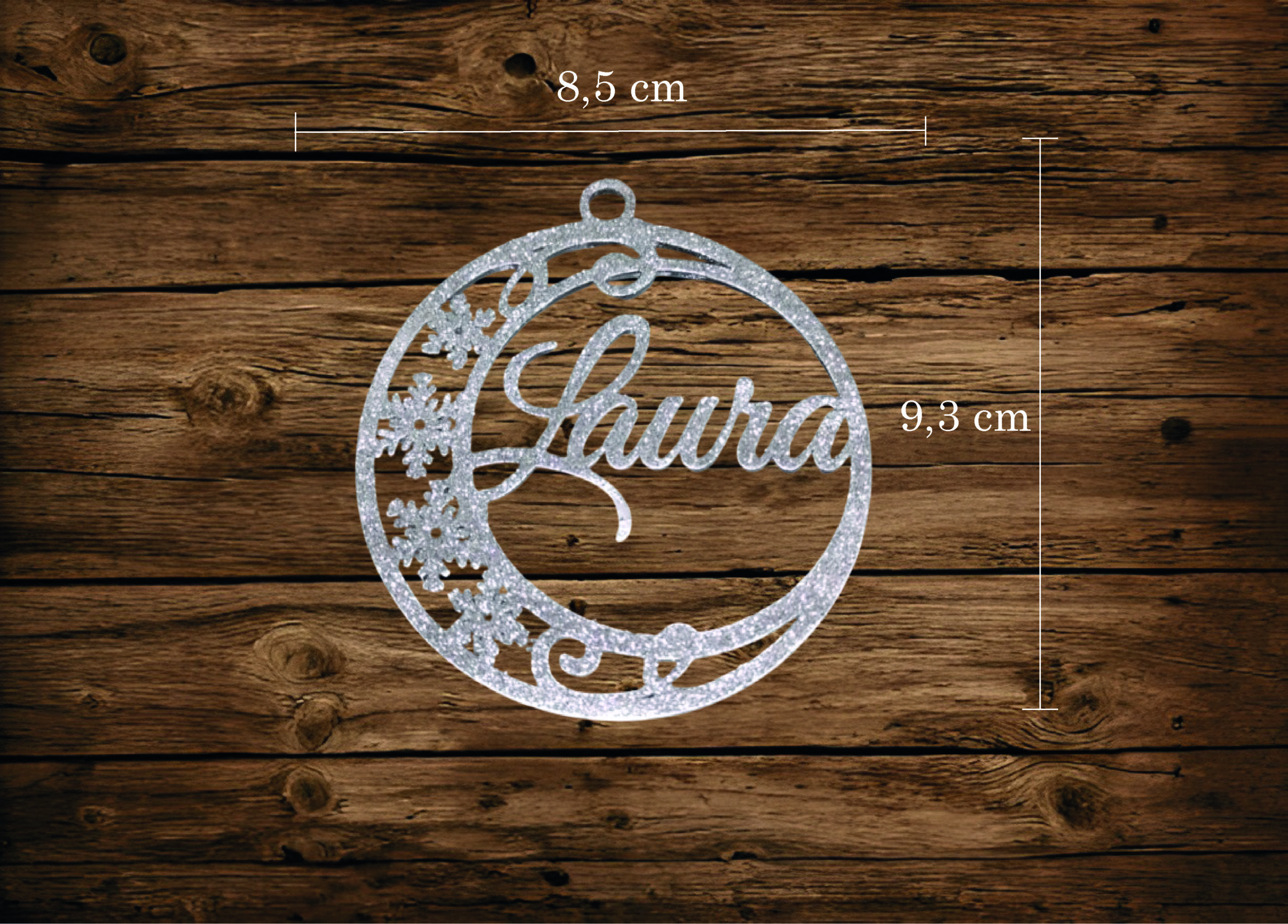 PERSONALIZIRANA KUGLICA ZA BOR SA IMENOM #3 - Slika 2