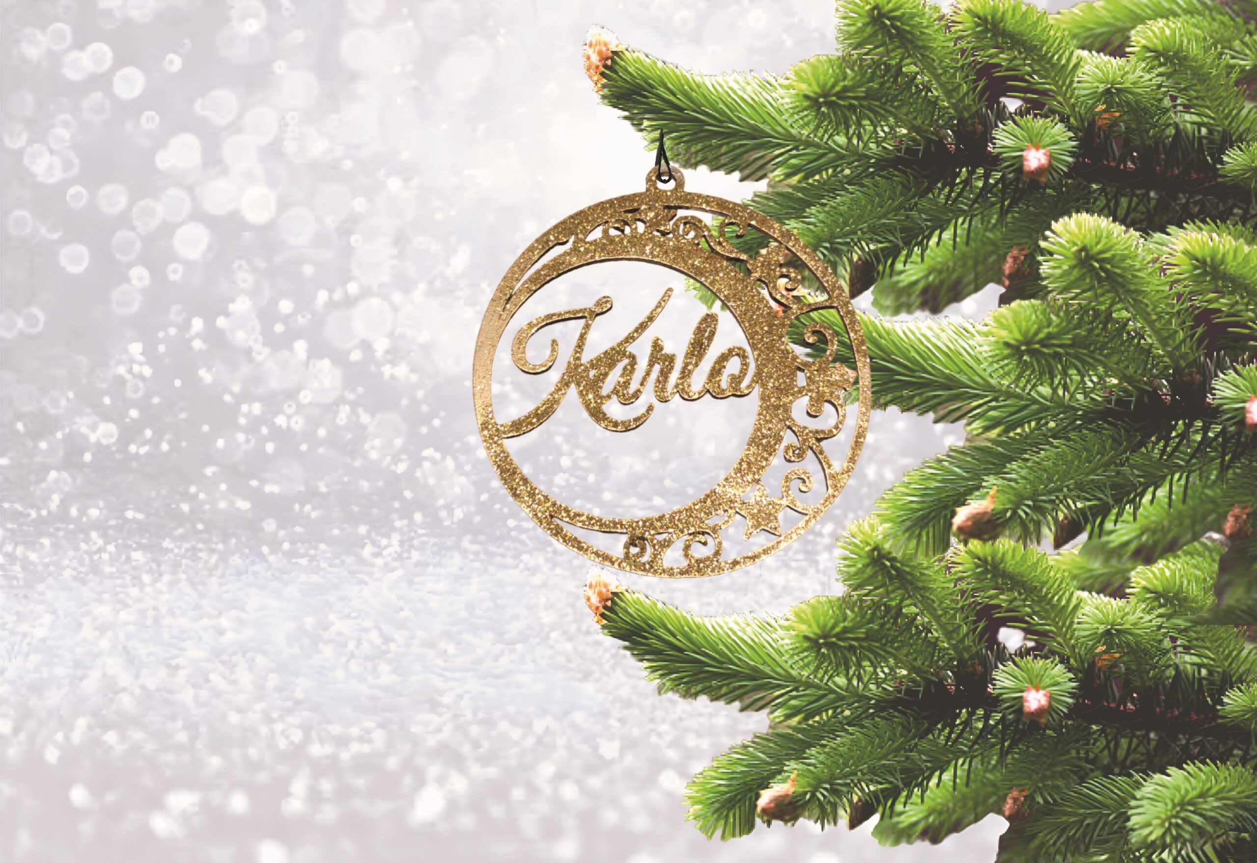 PERSONALIZIRANA KUGLICA ZA BOR SA IMENOM #4 - Slika 5