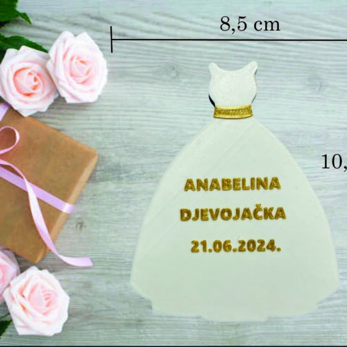 MAGNETIĆI VJENČANICA KAO ZAHVALNICE ZA DJEVOJAČKU VEČER #1