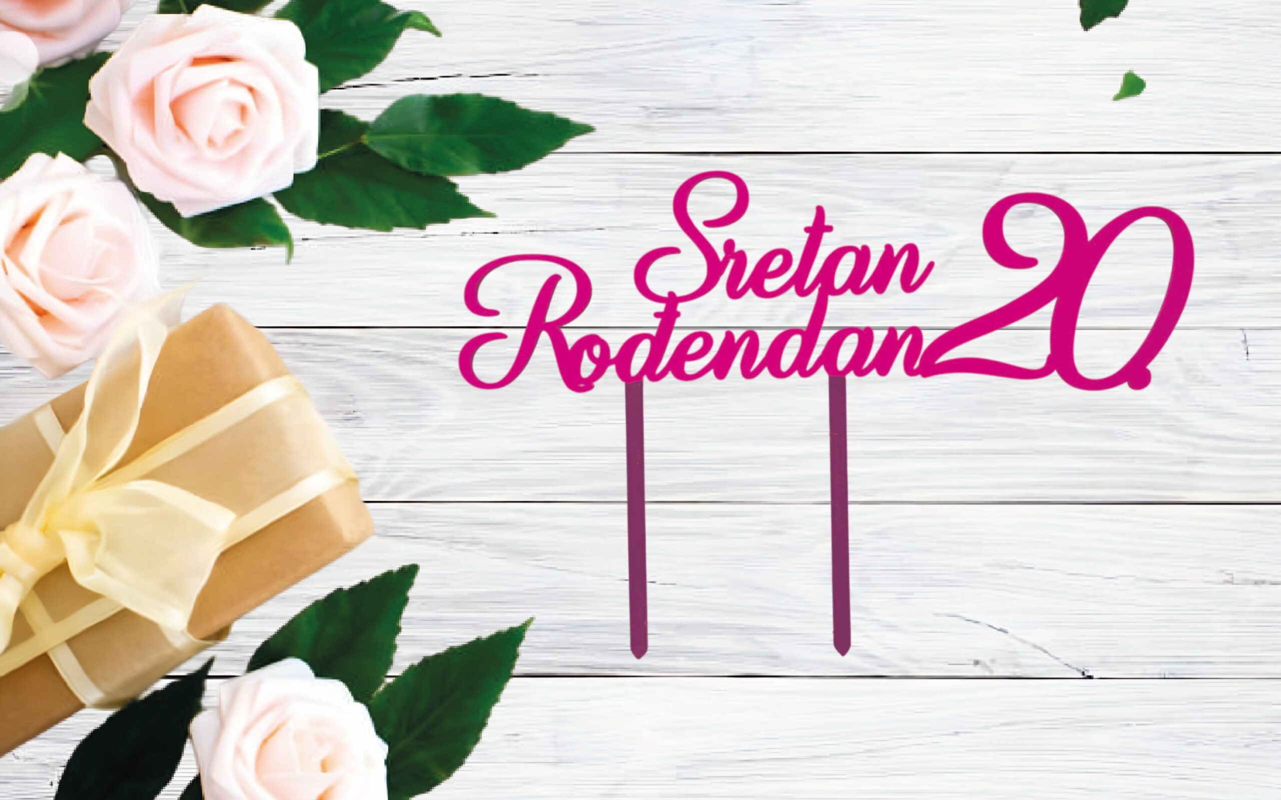 PERSONALIZIRANI TOPER SRETAN ROĐENDAN I BROJ - Slika 4