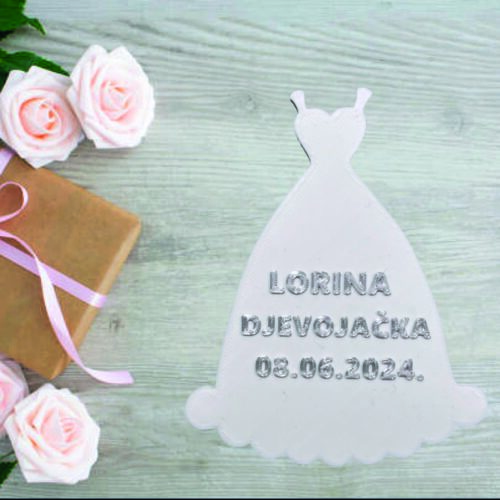 MAGNETIĆI VJENČANICA KAO ZAHVALNICE ZA DJEVOJAČKU VEČER #3