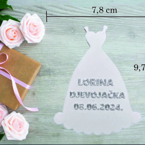 MAGNETIĆI VJENČANICA KAO ZAHVALNICE ZA DJEVOJAČKU VEČER #3