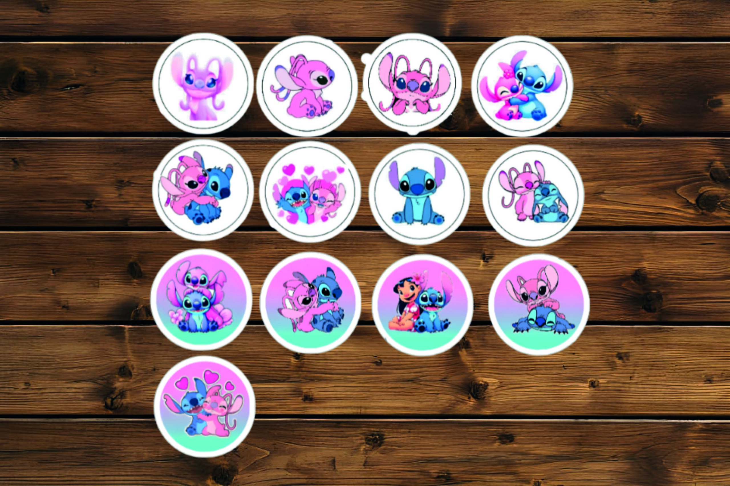 TOPERI ZA MUFFINE STITCH #1 - Slika 2