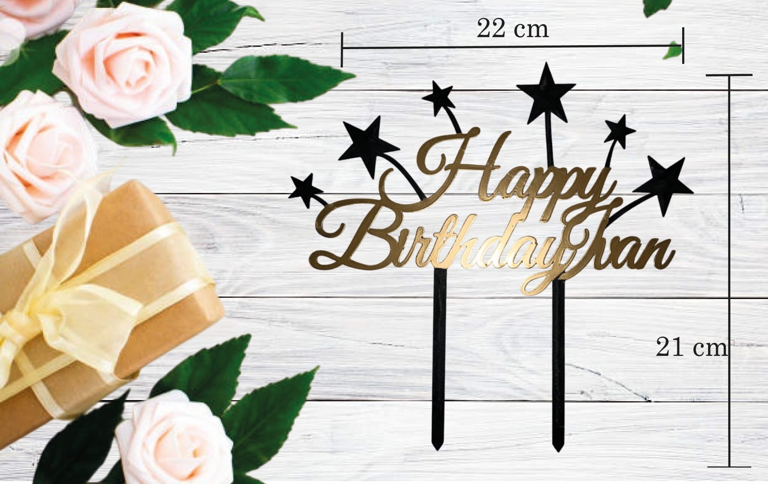 TOPER HAPPY BIRTHDAY I ZVIJEZDICE - Slika 2