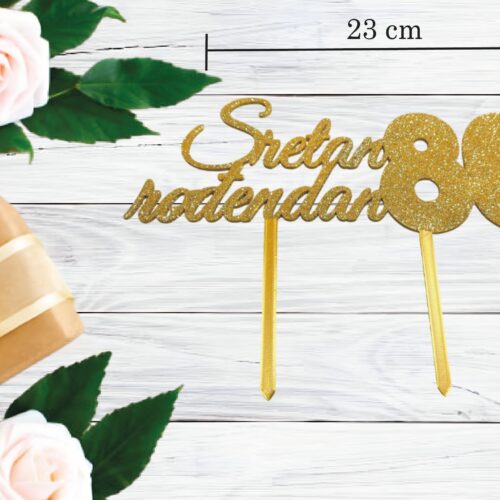 PERSONALIZIRANI TOPER SRETAN ROĐENDAN BROJ #3