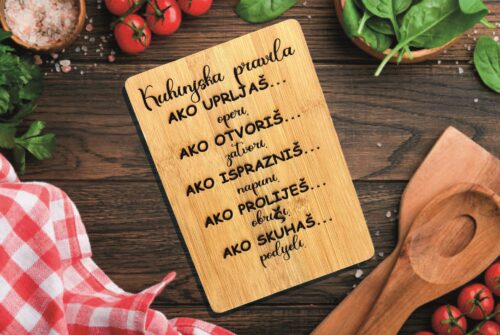 PERSONALIZIRANA GRAVURA NA DRVENU DASKU - 4