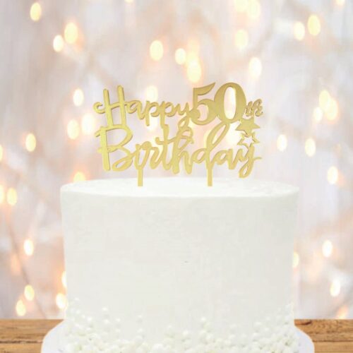 PERSONALIZIRANI TOPER HAPPY BROJ BIRTHDAY #2