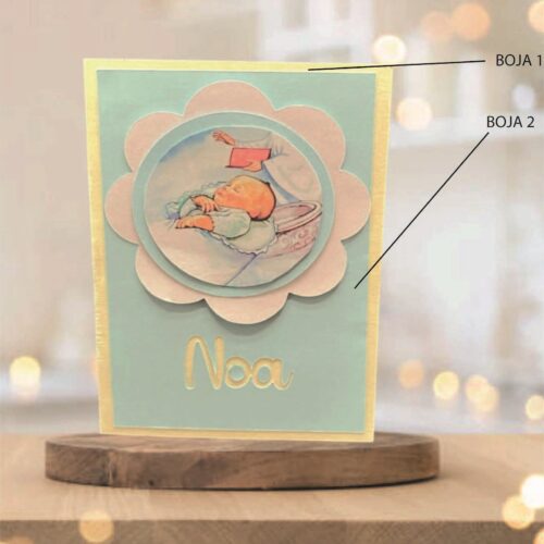 PERSONALIZIRANA ČESTITKA ZA KRŠTENJE #1