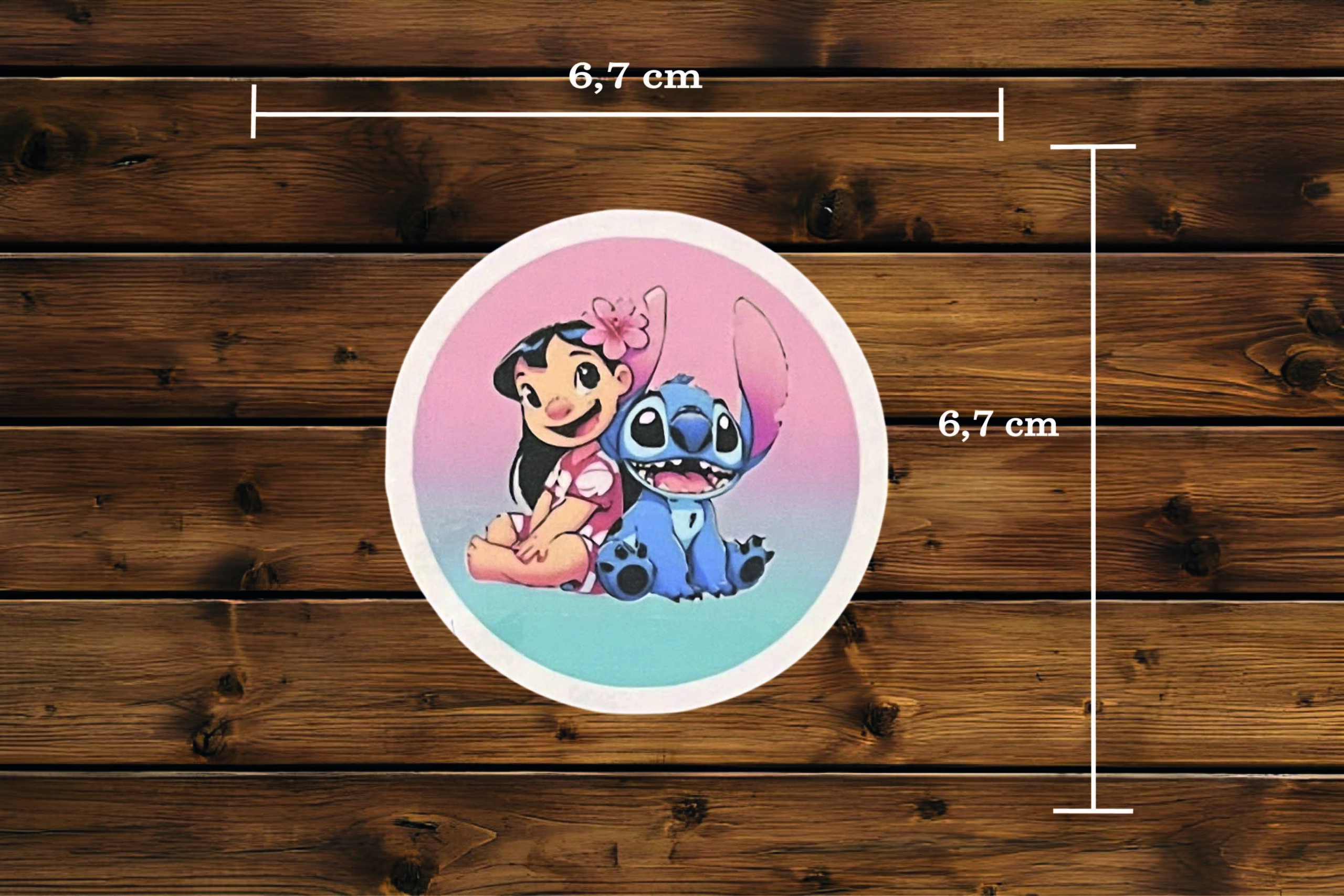 TOPERI ZA MUFFINE STITCH #1 - Slika 3