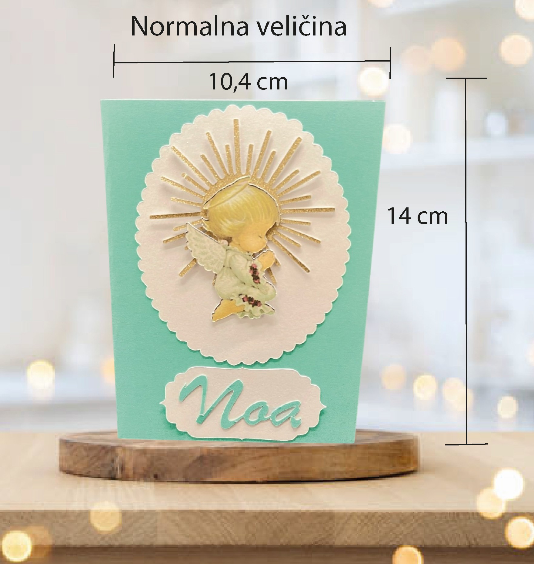 PERSONALIZIRANA ČESTITKA ZA KRŠTENJE #2 - Slika 4