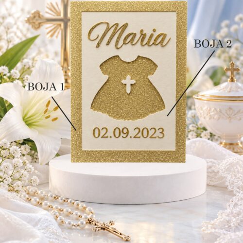 PERSONALIZIRANA ČESTITKA ZA KRŠTENJE #5