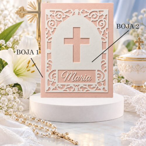 PERSONALIZIRANA ČESTITKA ZA KRŠTENJE #3