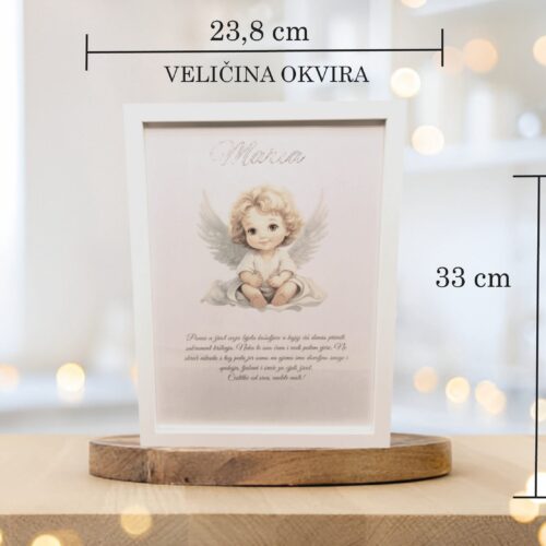 PERSONALIZIRANA SLIKA ZA KRŠTENJE #1