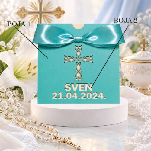 PERSONALIZIRANA ČESTITKA ZA PRVU SVETU PRIČEST ILI KRIZMU