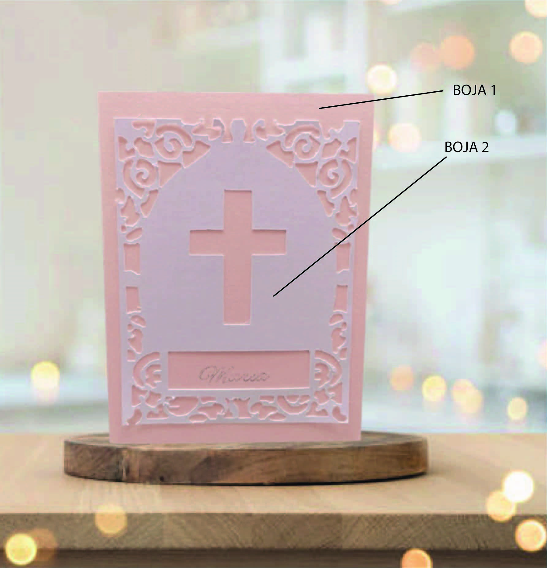 PERSONALIZIRANA ČESTITKA ZA KRŠTENJE #3 - Slika 2