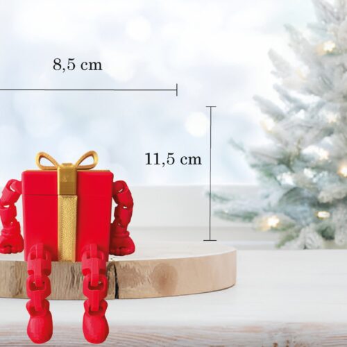 POKLON KUTIJICA SA POMIČNIM NOGICAMA I RUČICAMA