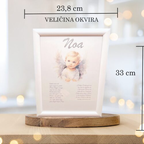 PERSONALIZIRANA SLIKA ZA KRŠTENJE #3