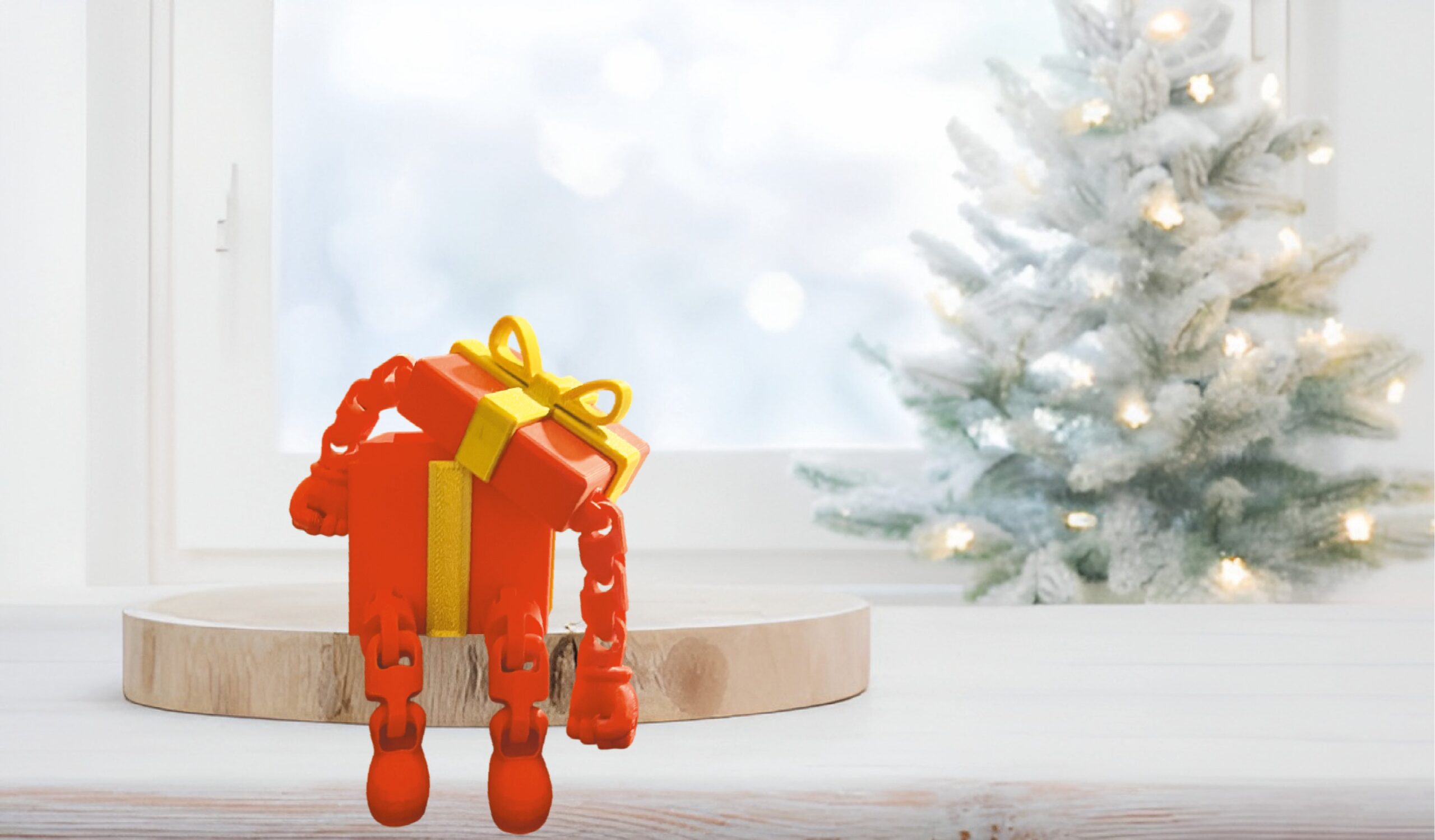 POKLON KUTIJICA SA POMIČNIM NOGICAMA I RUČICAMA - Slika 3