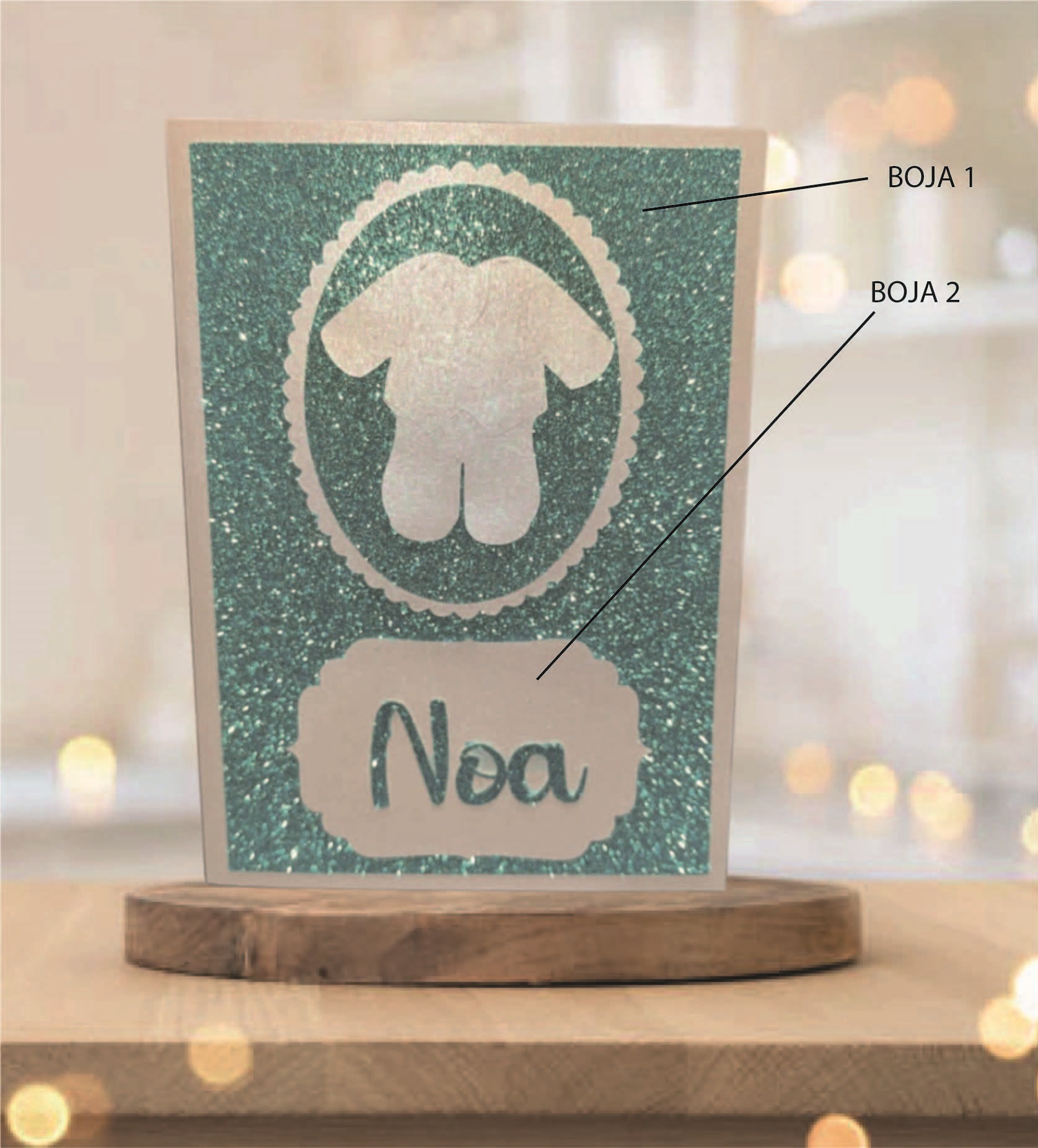 PERSONALIZIRANA ČESTITKA ZA KRŠTENJE #4 - Slika 2