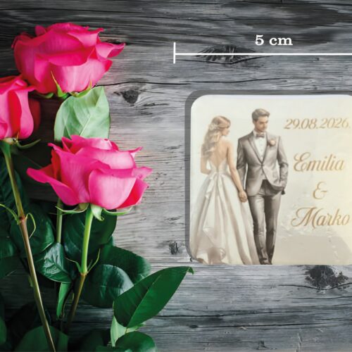 MAGNETIĆI KAO ZAHVALNICE ZA VJENČANJE #4