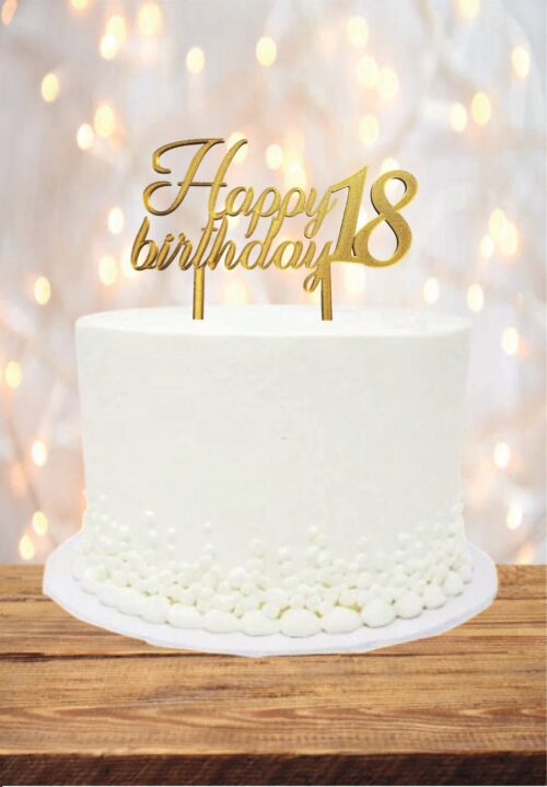 TOPER HAPPY 18 BIRTHDAY